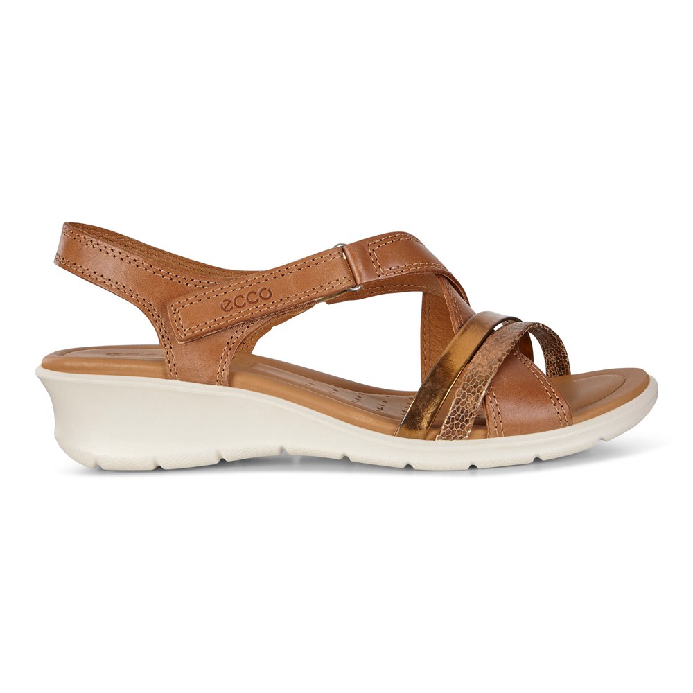 Sandalias Mujer - ECCO Felicia - Marrom - QWO875624